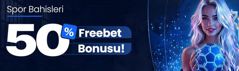 Betgar spor bahislerinde %50 freebet promosyonu
